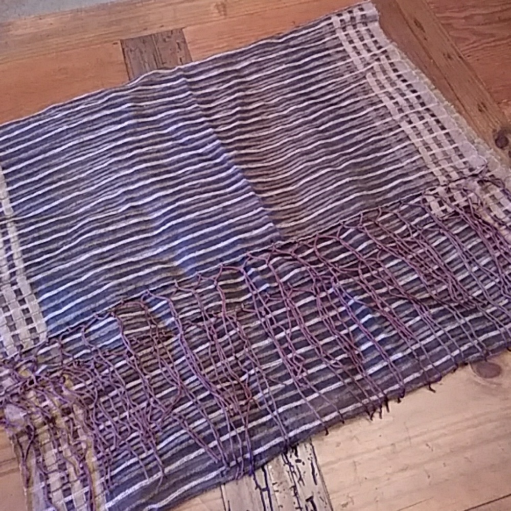 Sheer brown Scarf